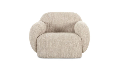 Hazel Timeless Minimalist Curved Club Lounge Chair