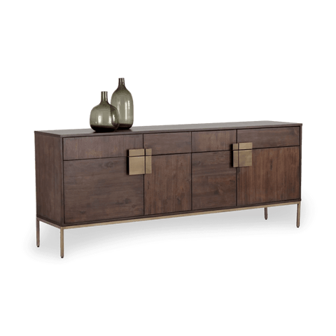 Jade Contemporary Sideboard Cabinet with Antique Finish