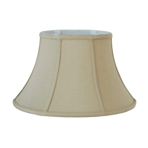 Olive Bell Oval Anna Rayon Lamp Shade - Coffee