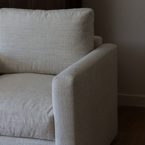 Timeless Minimalist Modern Slipper Lounge Chair Upholstered