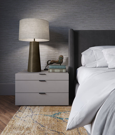 Olympia Modern Fluted Column Table Lamp