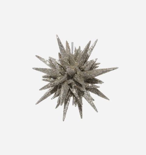 Glitter Starburst Ornament