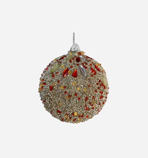 Medium Beaded Ornament
