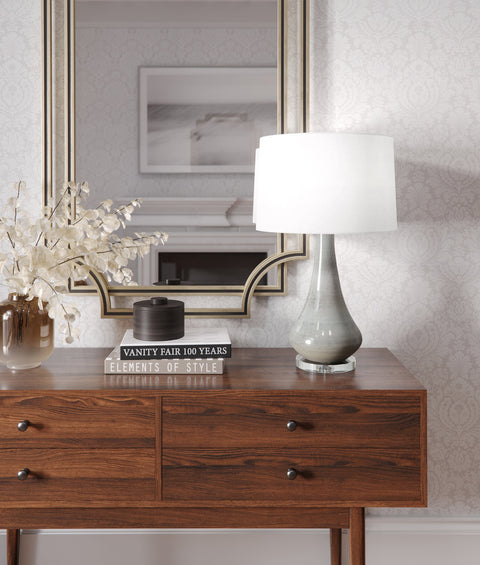 Orwell Accent Organic Drum Table Lamp