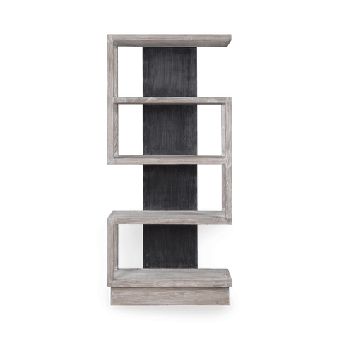 Nicasia Contemporary Etagere Bookcase