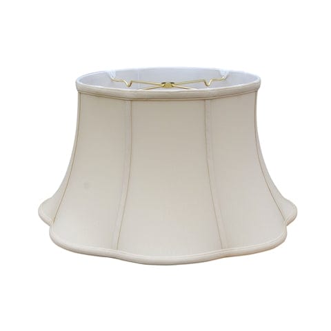 Out Scallop floor lamp shade Anna Rayon Lamp Shade - Sand