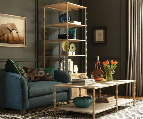 William Yeoward Bywater Washed Modern Bookcase