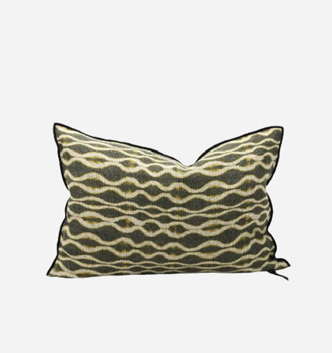 Artful Traditionalist Bohemian Graphic Accent Pillow