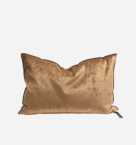 Monochromatic Modern Velvet Accent Pillow with Removable Cover