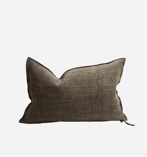 Monochromatic Contemporary Lumbar Throw Pillow