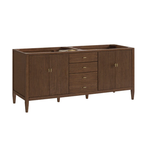 James Martin Furniture Myrrin Mid Century Freestanding Bathroom Vanity