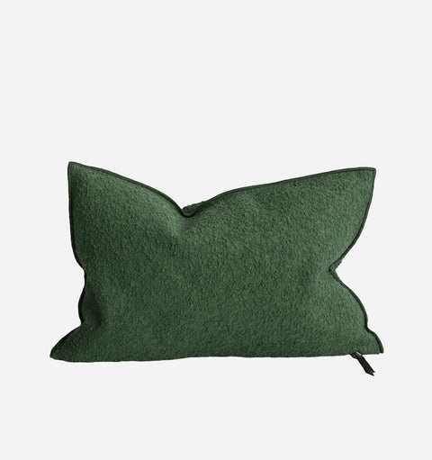 Monochromatic Minimalist Lumbar Pillow for Scandinavian Spaces
