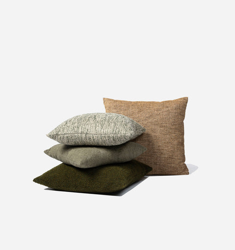 Gommaire Outdoor Living & Garden Contemporary Euro Throw Pillow - 18 x 18