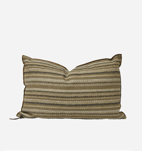 Classic Bohemian Lumbar Pillow with Removable Cover