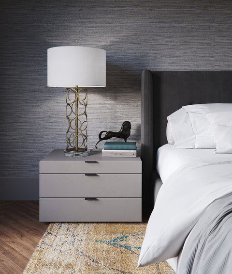 Pacific Accent Column Table Lamp Eclectic Drum Design