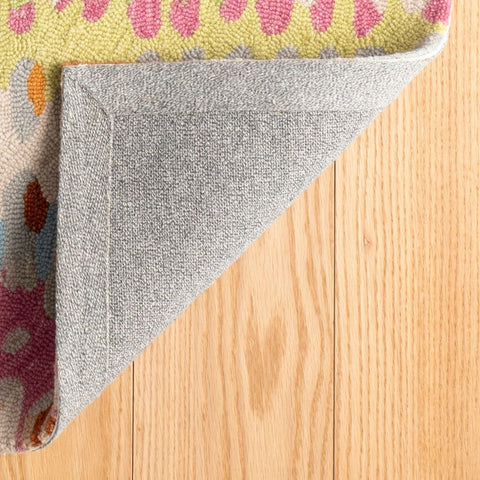 Contemporary Abstract Wool Area Rug - Rectangle