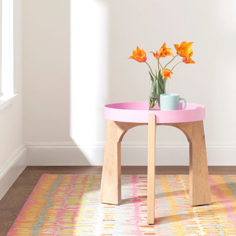 Contemporary Abstract Wool Area Rug - Rectangle