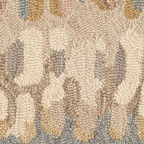 Contemporary Abstract Wool Area Rug - Rectangle
