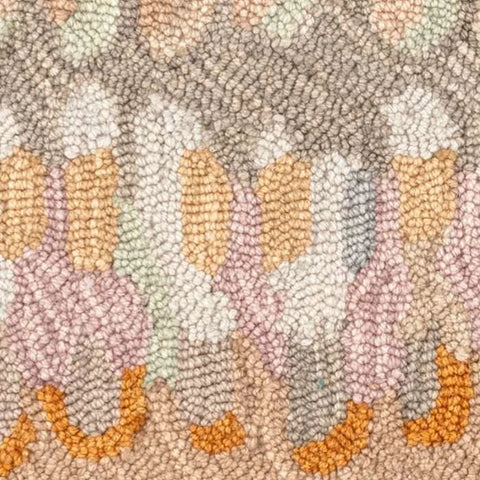 Contemporary Abstract Wool Area Rug - Rectangle