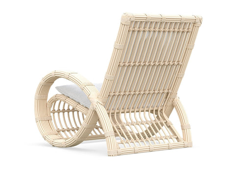 Paloma Bohemian Coastal Lounge Chair for Outdoor Living