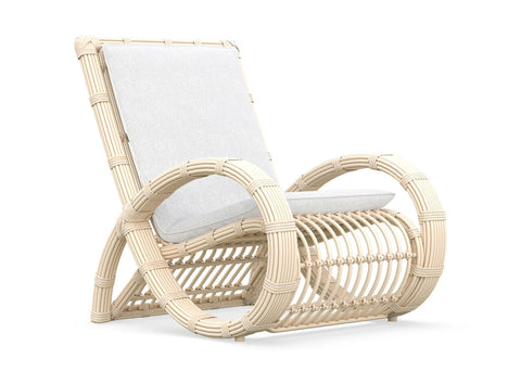Paloma Bohemian Coastal Lounge Chair for Outdoor Living