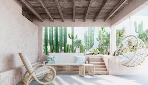 Paloma Coastal Rectangle Center Table for Outdoor Living