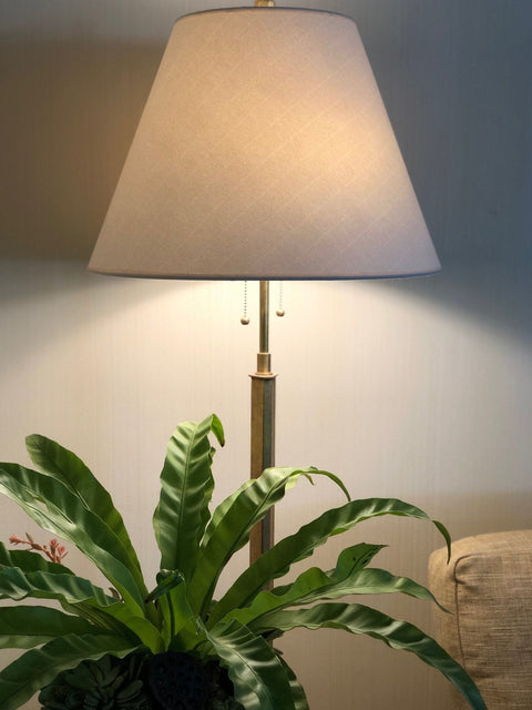 Paper Shade (Shell Color) - Empire - 9”Top X 18” Bottom X 11” Slant