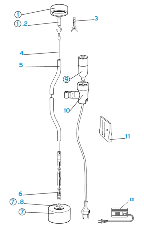 Parentesi Pendant Light