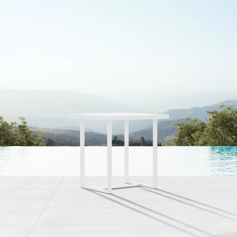 Pavia Modern Square Dining Table with Adjustable Glides