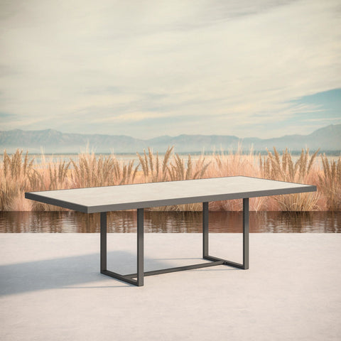 Pavia Modern Farm Dining Table for Outdoor Living