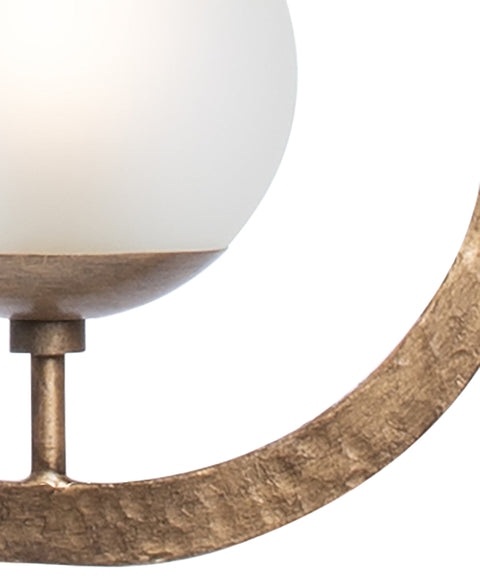 Pegasus Accent Modern Pendant Light in Gold