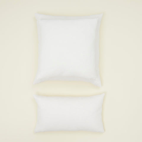 Hawkins New York Mix & Match Minimalist Solid Linen Throw Pillow Set - 18 x 18 - 22 x 12 - 22 x 22
