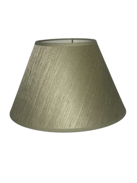 Pewter Grass cloth Empire Hardback shades