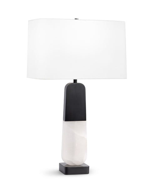 Phillip Art Deco Accent Column Table Lamp