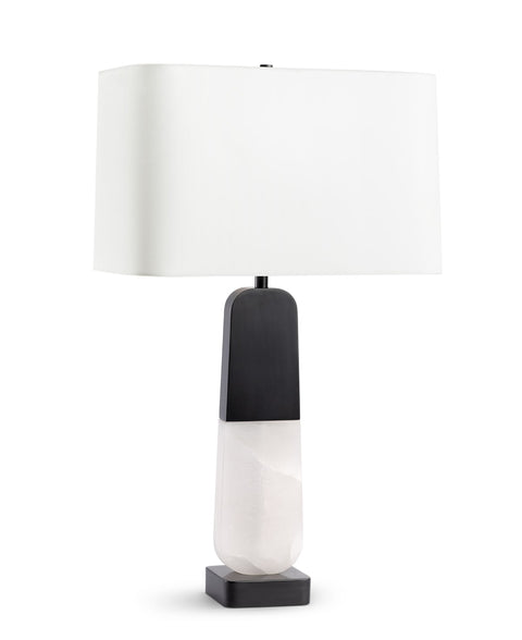 Phillip Art Deco Accent Column Table Lamp