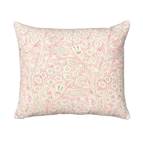 Classic Traditional Paisley Boudoir Throw Pillow