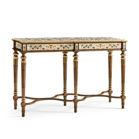 Jonathan Charles Trianon Artful Traditionalist Fluted Entryway Console
