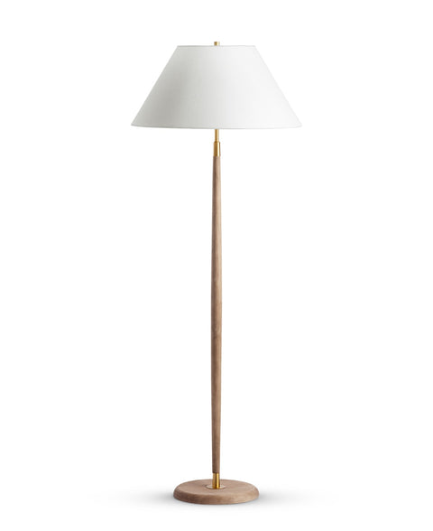 Portland Ambient Handcrafted Modern Stick Floor Lamp