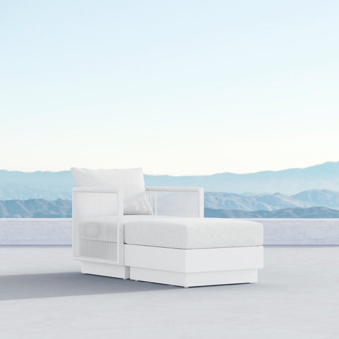 Porto Modern Accent Chair with Cushioned Seat Outdoor Furniture