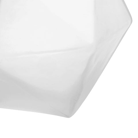 Decorating Essentials Faceted Asymmetrical Vase Set for Contemporary Spaces