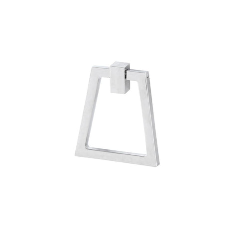 Kelley Modern Polished Nickel Brass Trapezoid Drawer Pull