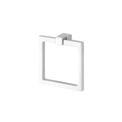 Santino Modern Minimalist Nickel Brass Square