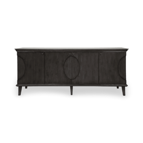 Mirror Sideboard Cabinet with Knob Handle