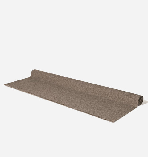 Gommaire Timeless Minimalist Wool Area Rug in Solid Anthracite - 8' x 10' - 11.5 x 8.25