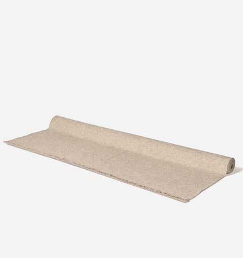 Gommaire Timeless Minimalist Wool Area Rug in Solid Anthracite - 8' x 10' - 11.5 x 8.25
