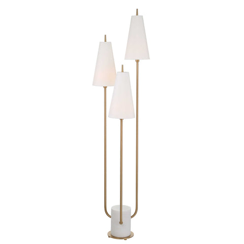 Elle Arc Tree Floor Lamp Modern Accent Dimmable Multi-head