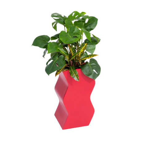 Decorating Essentials Asymmetrical Modern Floor Vase Planter