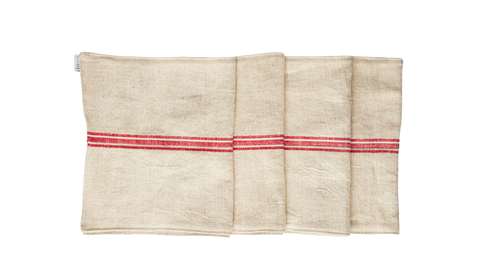 Vintage Rustic Stripe Rectangular Table Runner