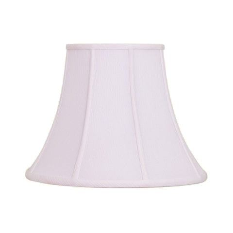 Regular Bell Cotton Lamp Shade - White