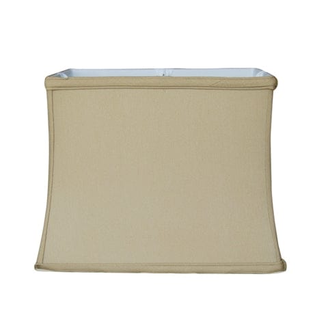 Retro Rectangle Anna Rayon Lamp Shade - Coffee